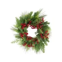 Bild av NORDIC WINTER Artificial wreath Ø60 cm w/berries