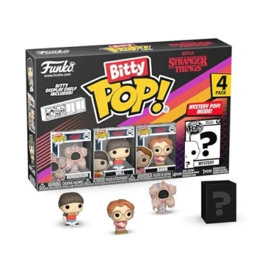 Bild av Funko Bitty Pop! ST SZN1 Demogorgon 4pkE en överraskning mystisk minifigur 0,9 tum (2,2 cm) Stranger Things Collection Stapelbar Visningshylla ingår