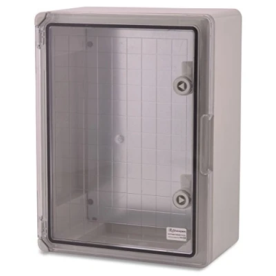 Bild av BOXEXPERT ABS plasthölje Fleet kontrollskåp IP65 grått/transparent (ABS, 400x300x170mm med inspektionsdörr)