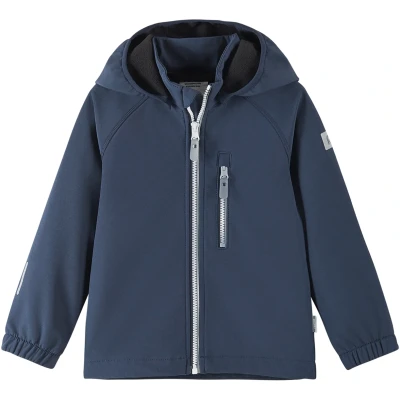 Bild av Reima Jacket Vantti Unisex Softshelljacka för barn, Storlek: 86, Navy