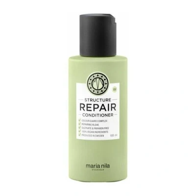 Bild av Maria Nila Structure Repair, balsam, 100 ml, för skadat &amp; kemiskt behandlat hår, algextrakt återuppbygger återfuktar, 100% vegan sulfat/parabenfri