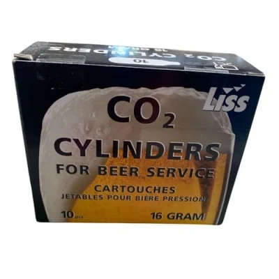 Bild av Koldioxid CO2 kapslar, 10 stycken, 16g