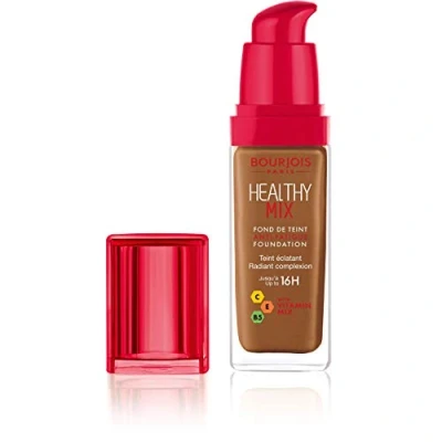 Bild av Bourjois Healthy Mix anti trötthet medium täckning flytande foundation 63 kakao, 30 ml