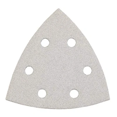 Bild av KWB 4925 12 QUICK STICK sliptrianglar, trä och lack, självhäftande, 96 mm, för triangulär slipmaskin Bosch Delta, K 120
