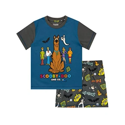 Bild av Scooby Doo Pojkar Pyjamas Blå 128