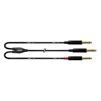 Bild av CORDIAL kabel Y adapter Jack stereo/2 mono 3 m Essentials