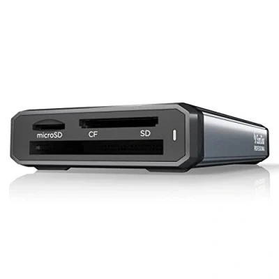 Bild av SanDisk PROFESSIONAL PRO READER multikort, högpresterande kortläsare för CF , SD och microSD kort, kompatibel med USB C, snabb överföring