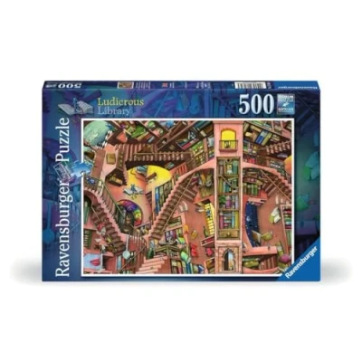 Bild av Ravensburger 17484 Pussel Ludicrous Library 500p