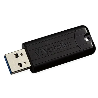 Bild av Verbatim Store&#039;n&#039;Go Pinstripe USB Flash Drive_P 128GB Svart