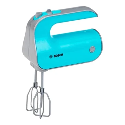 Bild av Bosch handmixer I Batteridriven leksaksmixer med avtagbar visp Inkl. knapp mått: 19 cm x 7 12 Leksaker för barn från 3 år och äldre