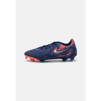 Bild av Nike Performance Phantom GX II Academy FG/MG Fotbollsskor fasta dobbar, Storlek: 46, Blue void/chrome Konstmaterial