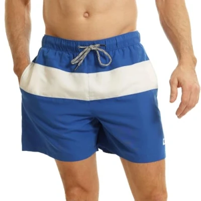 Bild av RIPT Performance Herrar Essentials Quick Dry UV 50 Solskydd Badshorts Badbyxor,Kunglig blå/Vit, XXL