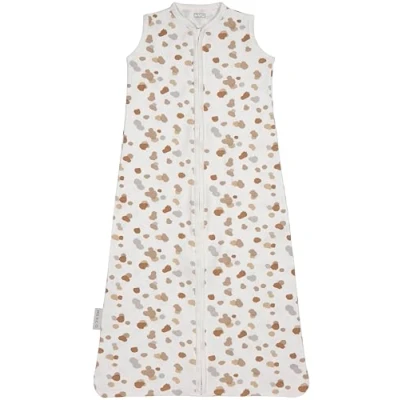 Bild av Meyco Baby Stains babysovsäck, sovsäck (100% bomull, hudvänlig, säker passform, lång dragkedja, sommarsovsäck, storlek: 90 cm), neutral