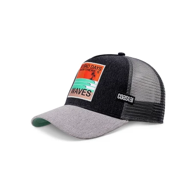 Bild av Coastal NoBadDays Trucker Cap Meshcap Hat Caps, svart / grå, one size