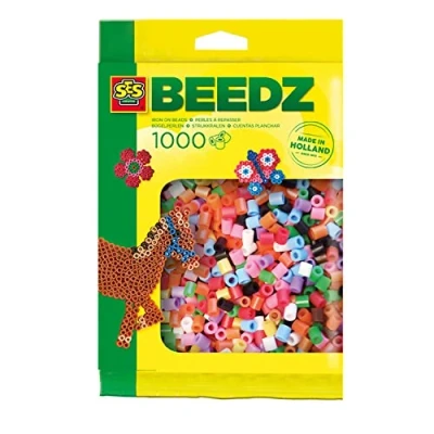 Bild av SES Iron on Beads Mix Basic 1000 pcs.