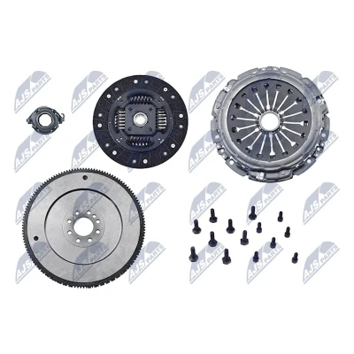 Bild av NTY NZS CT 002 Kit d&#039;embrayage avec mécanisme volant moteur, disque d&#039;embrayage, butée de débrayage PEUGEOT: 807