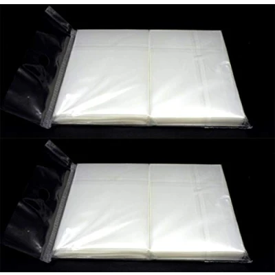 Bild av Docsmagic.de 2 x 100 Double Mat Clear Card Sleeves Standard Size 66 91 PKM MTG
