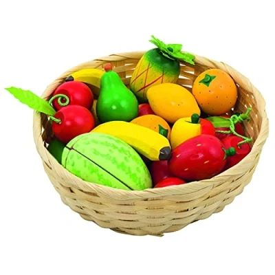 Bild av Goki Fruit in a Basket 23pcs.