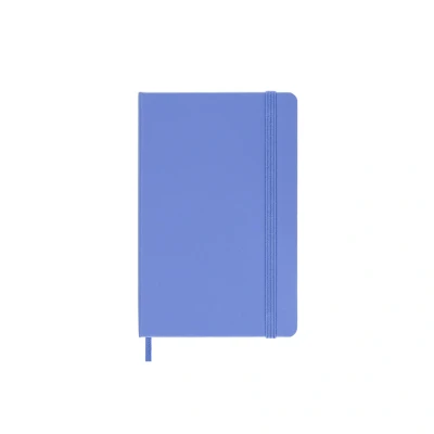 Bild av Moleskine Anteckningsbok Pocket Blankt Hårt Omslag Hortensia blå