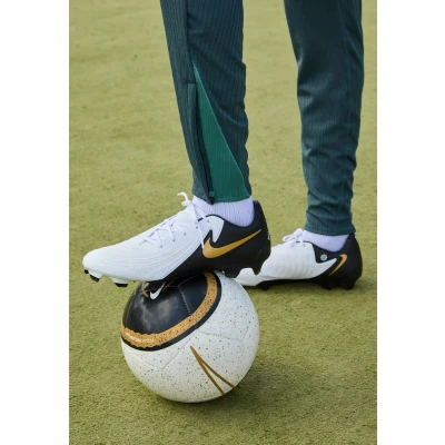 Bild av Nike Performance Phantom GX II Academy FG/MG Fotbollsskor fasta dobbar, Storlek: 42.5, White/black/metallic gold coin Konstmaterial