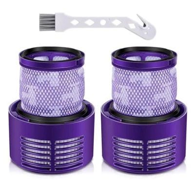 Bild av Filter för Dyson V10 Cyclone serien, dammsugarfilter ersättningar Absolute, djur, Total Clean, SV12, reservdelsnummer. 969082 01