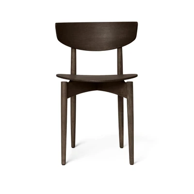 Bild av Ferm Living Herman Dining Chair Wooden Frame Matstol Dark Stained Beech W47.5 x D46 H75.5 SH45 cm