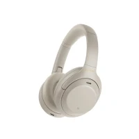 Bild av Sony WH 1000XM4 Brusreducerande trådlösa hörlurar 30 timmars batteritid Around ear Optimerad för Alexa, Siri och Google Assistant med inbyggd mikrofon telefonsamtal Silver