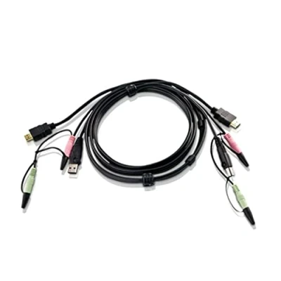 Bild av Aten 2L 7D02UH kabel (USB, HDMI) 1,8 m