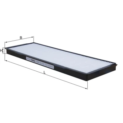 Bild av MAHLE ORIGINAL LA 502 Filtre d&#039;habitacle à particules 377,0 135 20,0 SCANIA: P,G,R,T series