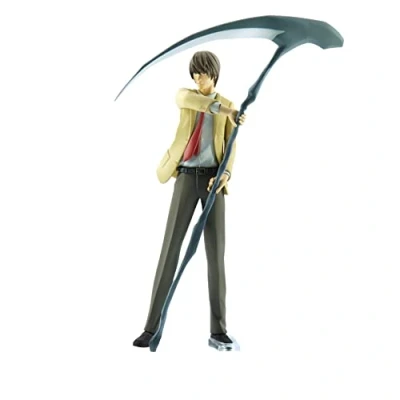 Bild av Death Note Actionfigur Light 1:10 skala tryckt av PVC, i presentförpackning.