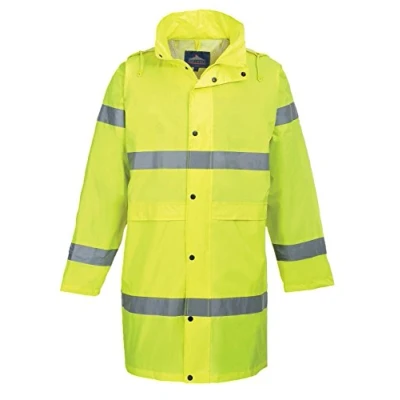 Bild av PORTWEST® Regnkappa varsel H442 kl3 gul 4XL
