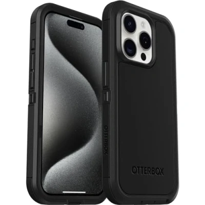 Bild av Otterbox Defender Xt MagSafe PC Back Cover Svart Apple iPhone 15 Pro