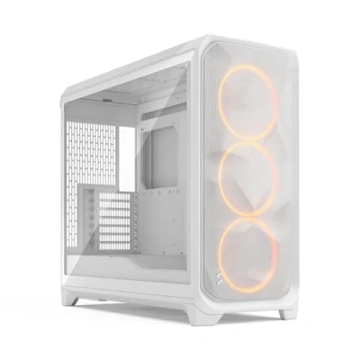 Bild av Fractal Design Meshify 3 XL White RGB Chassi Miditower Vit