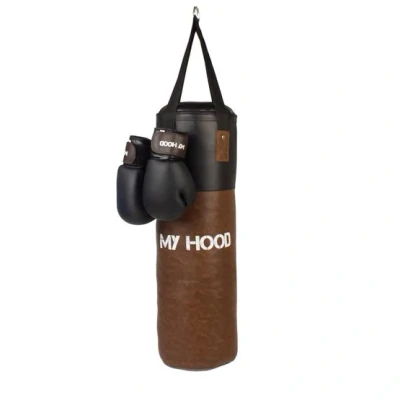 Bild av My Hood Boxsäck Med Handskar 15 Kg Retro