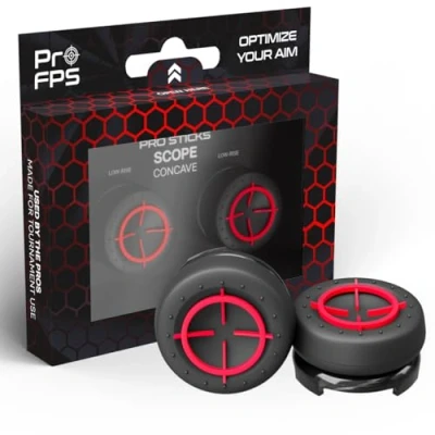 Bild av ProFPS Thumbsticks Fästen: PS5 tillbehör &amp; PS4 Kontroller Sticks för Aimbot Precision Optimala PlayStation Esports