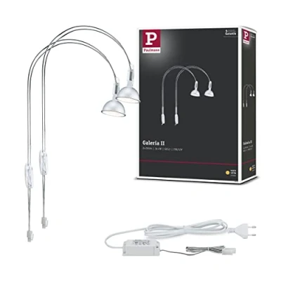 Bild av Paulmann 999.08, Metall, Rund, CE, 2 lamp(or), LED, 4 W