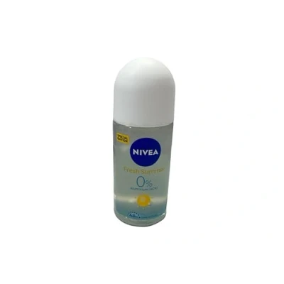 Bild av Nivea Fresh Summer deodorant Roll On (50 ml), utan aluminium (ACH) med somrig doft och uppfriskande formel, 48 h skydd mild vård