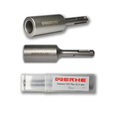 Bild av WERHE ® 16.5x34x223 Professional Ground Spik Driver Jack Hammer Picket Post SDS Plus