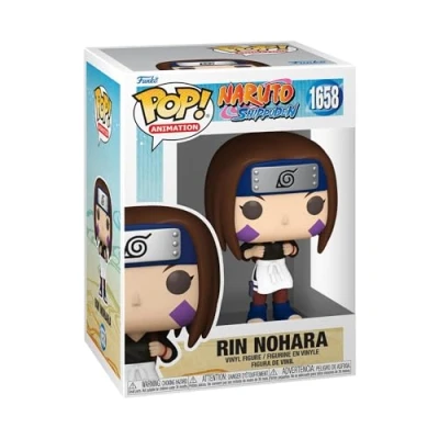 Bild av Funko POP! Animation: Naruto Rin Nohara Samlingsbar vinylfigur Presentidé Officiell Merchandise Leksaker för barn och vuxna Anime Fans Modellfigur samlare utställning
