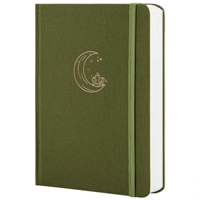 Bild av MGGAO Bullet prickig journal, ingen blödning tjock 160 gsm dagbok, A5 anteckningsbok, 15 x 20,8 cm, inbundna anteckningsböcker för personliga organisatörer
