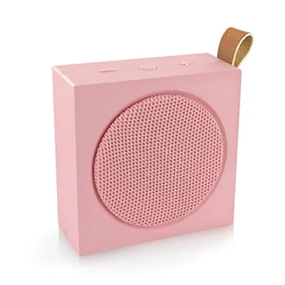 Bild av Metronic 477097 Xtra Color Bluetooth 3 W bärbar högtalare med kraftfull bas, microSD MP3 port och 15 timmars batteritid grå