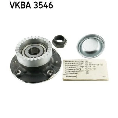 Bild av SKF VKBA 3546 Kit de roulements roue avec bague ABS PEUGEOT: 306 3/5 portes, Break, Berline, CITROËN: Xsara 5 Coupe