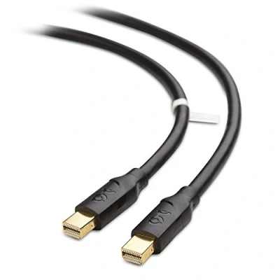 Bild av Cable Matters 4K Mini DisplayPort till kabel (Mini DP kabel, 1.2) med 60Hz i svart 1 meter