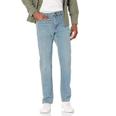 Bild av Amazon Essentials mäns jeans med rak passform, ljusblå vintage, 32 B x L