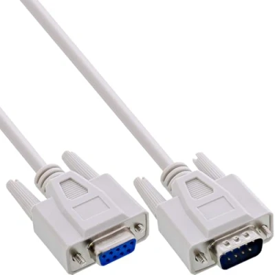 Bild av InLine 4043718035601, Beige, 20 m, DB 9, Manlig kontakt, Kvinnlig kontakt