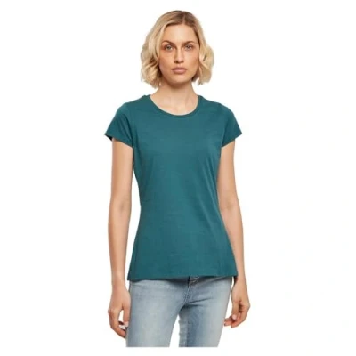 Bild av Build Your Brand Dam bas T shirt för damer, Teal, 4XL