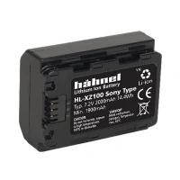 Bild av Hähnel HL XZ100 Batteri Li Ion 2000 mAh 14.4 Wh för Sony VG C5 Cinema Line ILME FX3 a6700 a7 IV a7C II a7CR a7s III a9