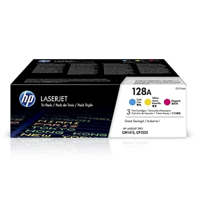 Bild av HP CF371AM Tonerkassett, Cyan, Magenta, Gul