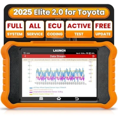 Bild av LAUNCH Creader Elite 2.0 OBD2 Diagnosverktyg för Toyota Lexus Samma Funktion Som X431 Launchdiagnosverktyg bil, Fullt System, 50+ återställningsfunktion, Aktivt Test, ECU Kodning