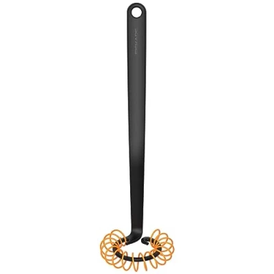 Bild av Fiskars spiralvisp, längd: 27 cm, Ø 6 plast, Functional Form, svart/orange, 1014438